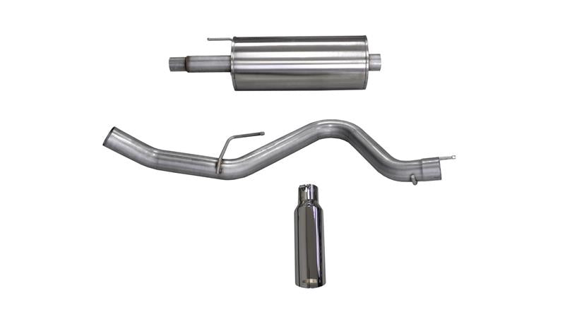 CORSA Performance 24837 Corsa 2015-2020 Ford F-150 5.0L V8 Cat-Back Single Side Exit w/ 4.0in Polished Tip