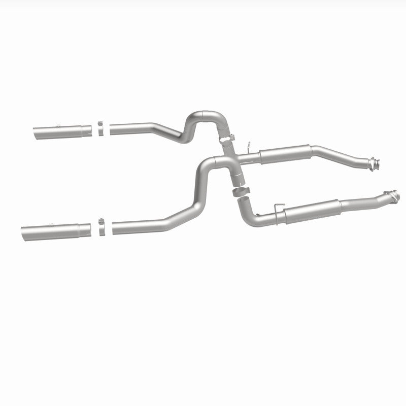 Magnaflow 16394 MagnaFlow 99-04 Mustang Mach 1 V8 4.6L Dual Split Rear Exit Stainless Cat-Back Performance Exhaust