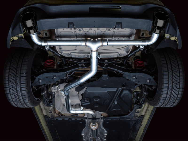 AWE Tuning 3020-33658 AWE 2022 VW GTI MK8 Track Edition Exhaust - Diamond Black Tips