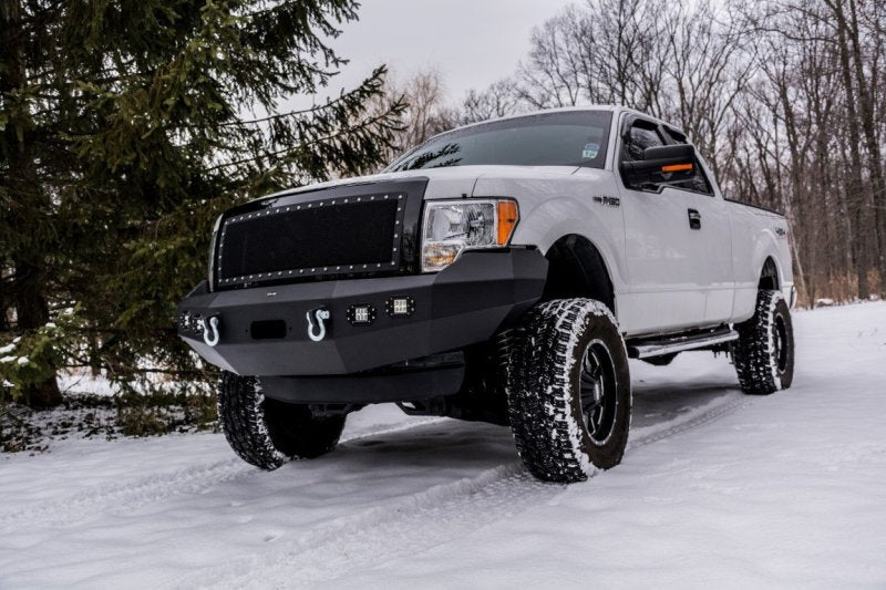 DV8 Offroad FBFF1-02 09-14 Ford F-150 Winch Ready Front Bumper