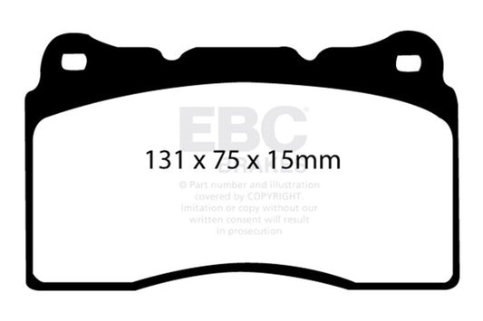 EBC DP51210NDX 17-21 Honda Civic Type-R (FK8) Bluestuff Front Brake Pads
