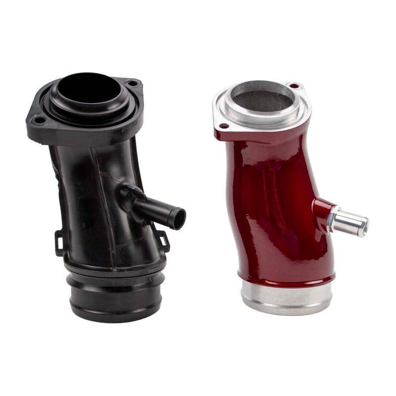 Wehrli WCF100775-RED 17-24 Duramax L5P High Flow Intake Horn - WCFab Red