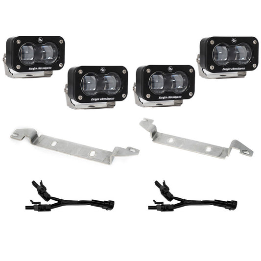 Baja Designs 448162 2022+ Toyota Tundra S2 SAE OEM Fog Light Replacement Kit - Clear