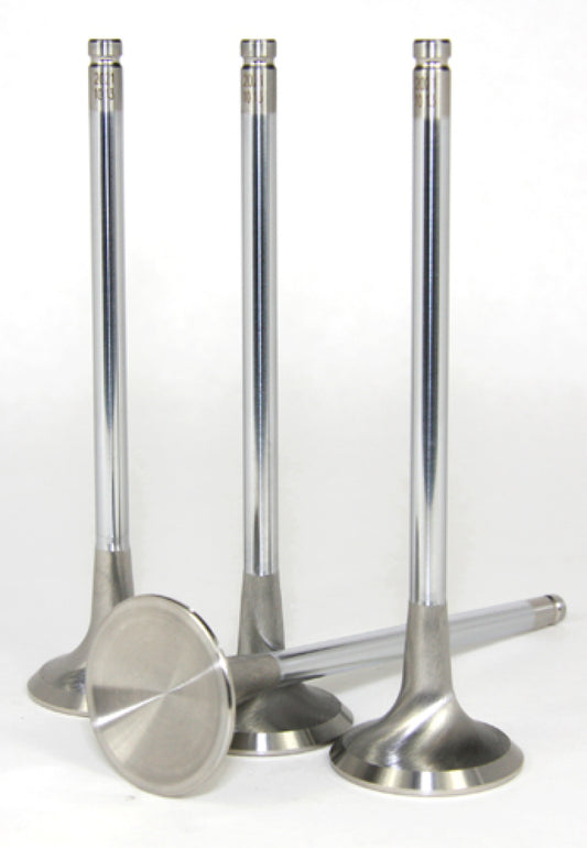 GSC Power Division 2027-8 GSC P-D 4B11T Chrome Polished Super Alloy Exhaust Valve - 30mm Head (+1mm) - SET 8