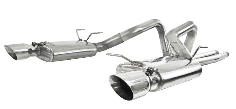 MBRP S7269409 05-09 Ford Shelby GT500 / GT Dual Split Rear Street Version 4in Tips T409 Exhaust System