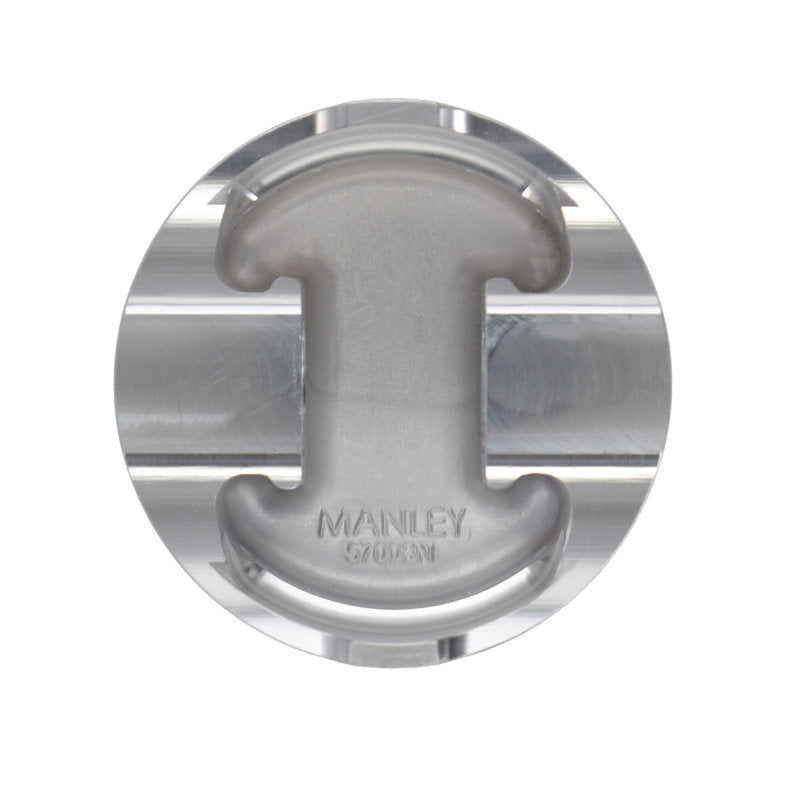 Manley Performance 594020C-8 Manley Ford 4.6L/5.4L (3Valve) Flat Top Forged Aluminum 3.572in Bore 0cc Dome Piston Set