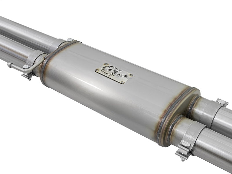 aFe 49-43045-B MACHForce XP 3in 409-SS Exhaust Cat-Back 2017 Ford F-150 Raptor V6-3.5L (tt) w/ Black Tip