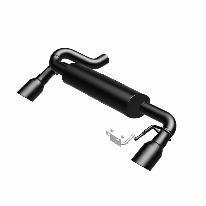 Magnaflow 19558 MagnaFlow 2021 Ford Bronco Street Series Axle-Back Exhaust w/ Dual Split Rear Style Exit- Black Tips