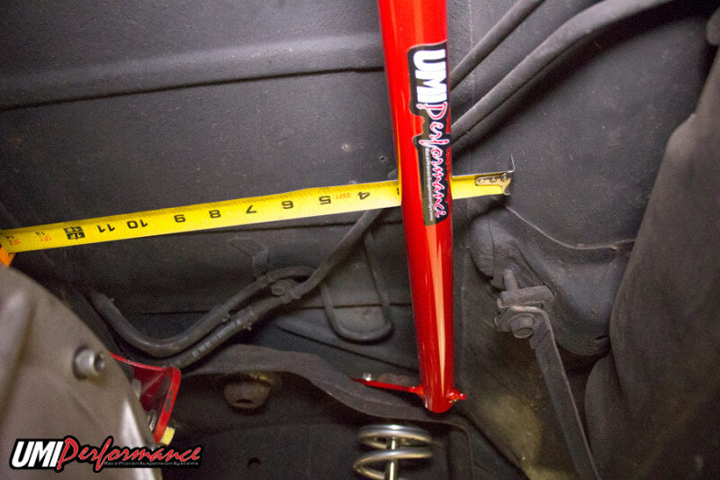 UMI Performance 3055-B 78-88 GM G-Body Rear Shock Tower Brace Bolt In