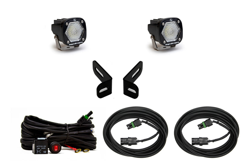Baja Designs 447689 21+ Ford Bronco Sport Dual S1 WC Dual Reverse Kit - Clear