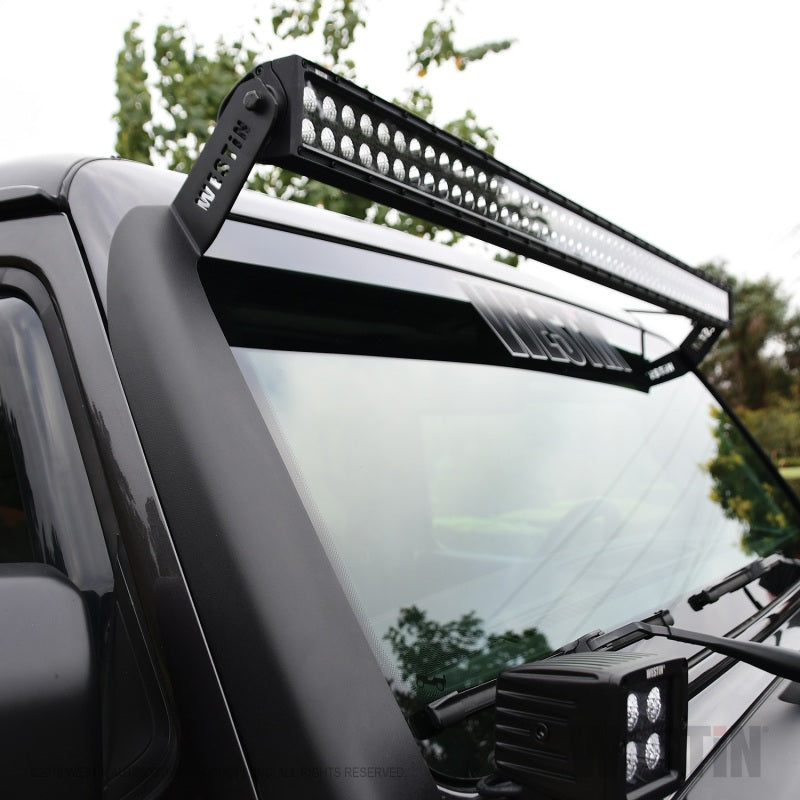 Westin 62-41085 18-19 Jeep Wrangler Pillar LED Light Mount - Black