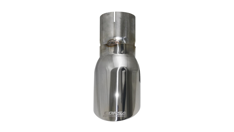 CORSA Performance TK006 Corsa Single Universal 3.0in Inlet / 4in Outlet Polished Pro-Series Tip Kit