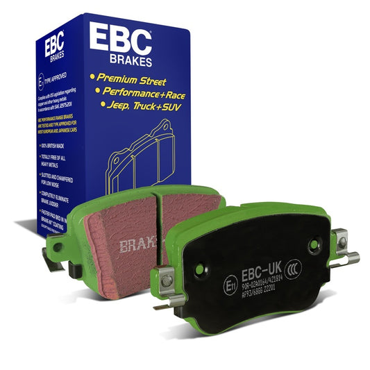 EBC DP22201 15-21 Volkswagen GTI 2.0 Turbo Greenstuff Rear Brake Pads