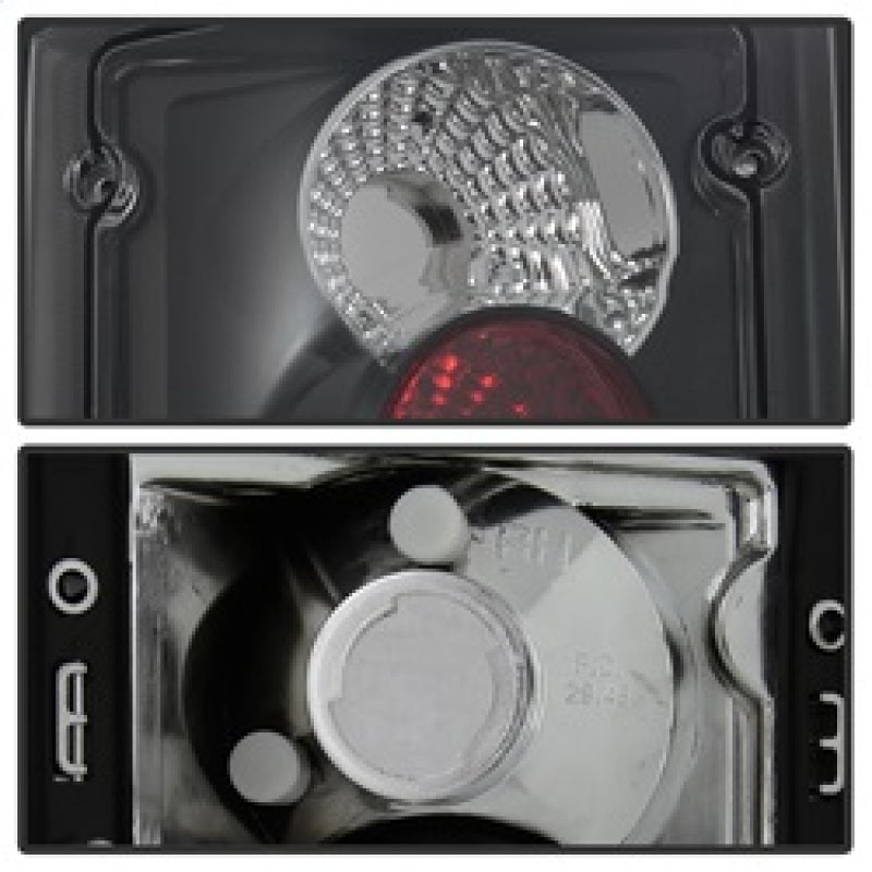 SPYDER 5002914 Spyder Ford Excursion 00-06/Econoline 150/250/350/450/550 95-06 Euro Tail Lights Blk ALT-YD-FEC00-BK
