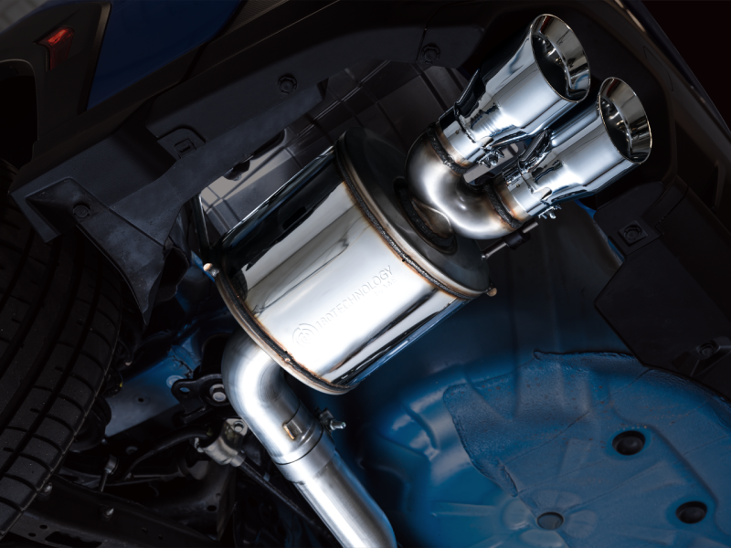 AWE Tuning 3015-42979 2022+ VB Subaru WRX Touring Edition Exhaust - Chrome Silver Tips