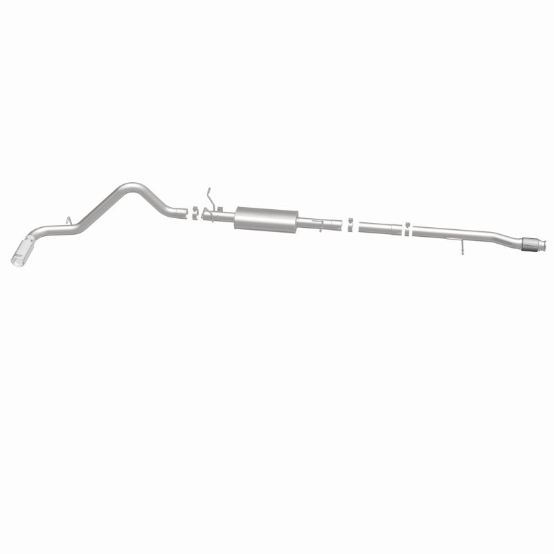 Magnaflow 15267 14 Chevy Silverado V8 5.3L CC/EC Cab Single P/S Rear Exit Stainless Cat Back Perf Exhaust