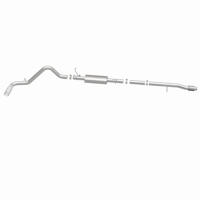 Magnaflow 15267 14 Chevy Silverado V8 5.3L CC/EC Cab Single P/S Rear Exit Stainless Cat Back Perf Exhaust