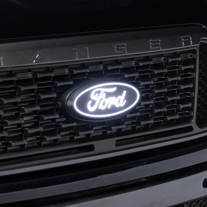 Putco 92651 19-23 Ford Ranger Front Emblem Luminix Ford Led Grille Emblems