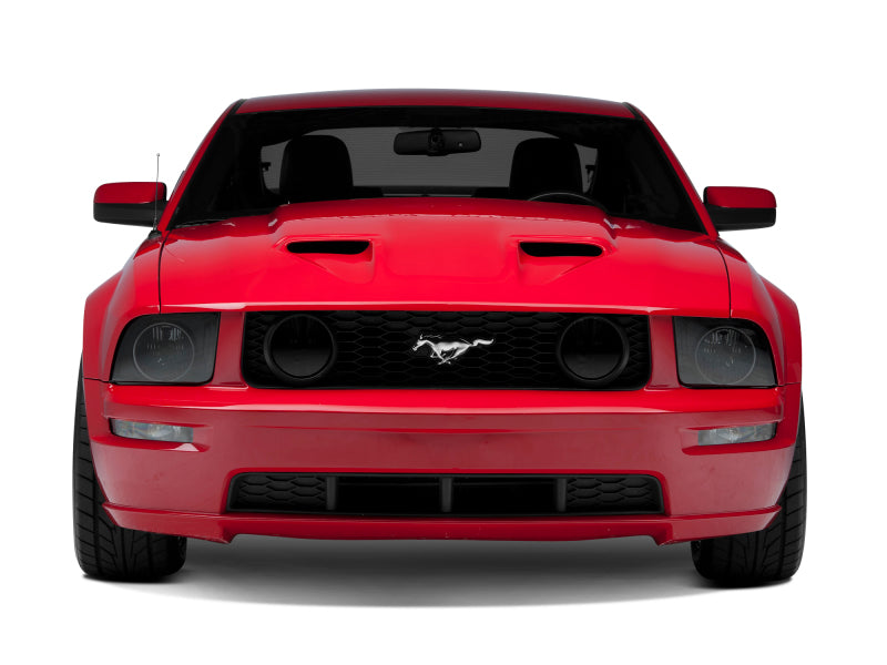 Raxiom 49121 05-09 Ford Mustang GT V6 Axial Series CCFL Halo Projector Headlight- Blk Housing (Smkd Lens)