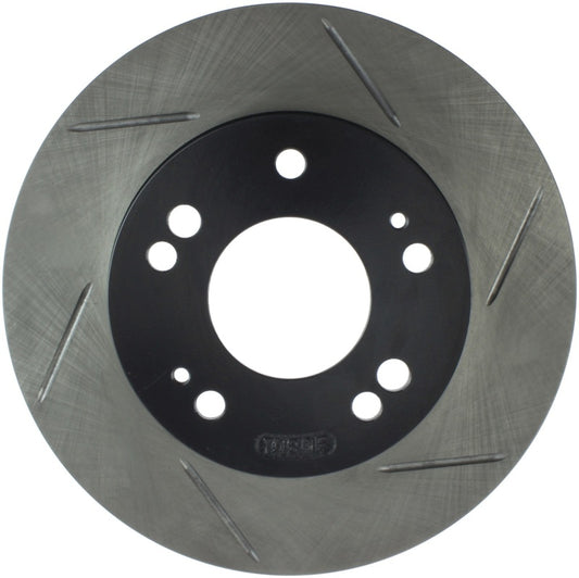 Stoptech 126.46042SL StopTech Power Slot 4/89-00 Mitsubishi Eclipse GST / 2/98-01 Galant 4 cyl Slotted Left Front Rotor