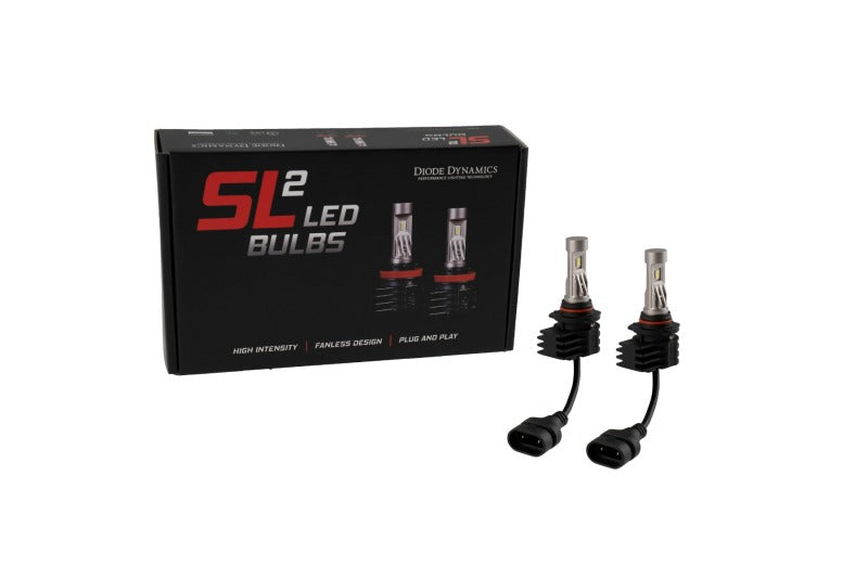 Diode Dynamics DD0463P 9005/9011/H10 White SL2 LED Bulbs (pair)