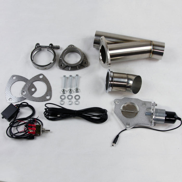 Granatelli Motor Sports 307525 Granatelli 2.5in Stainless Steel Electronic Exhaust Cutout