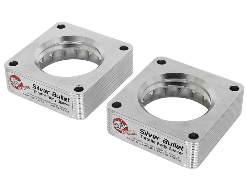 aFe 46-36007 Silver Bullet Throttle Body Spacer 09-18 Nissan 370Z V6-3.7L (VQ37VHR)