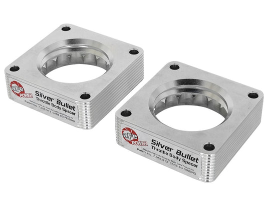 aFe 46-36007 Silver Bullet Throttle Body Spacer 09-18 Nissan 370Z V6-3.7L (VQ37VHR)