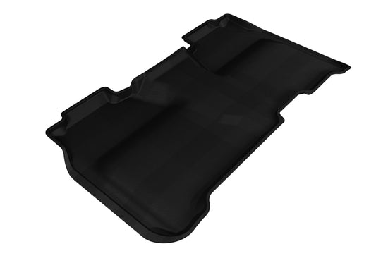 3D MAXpider L1CH04021509 2014-2019 Chevrolet Silverado Crew Cab Kagu 2nd Row Floormats - Black