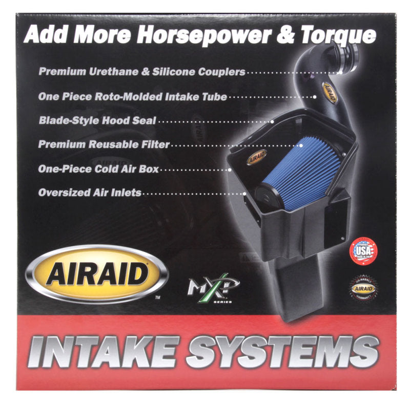 Airaid 400-131-1 03-07 Ford Power Stroke 6.0L Diesel MXP Intake System w/o Tube (Oiled / Red Media)