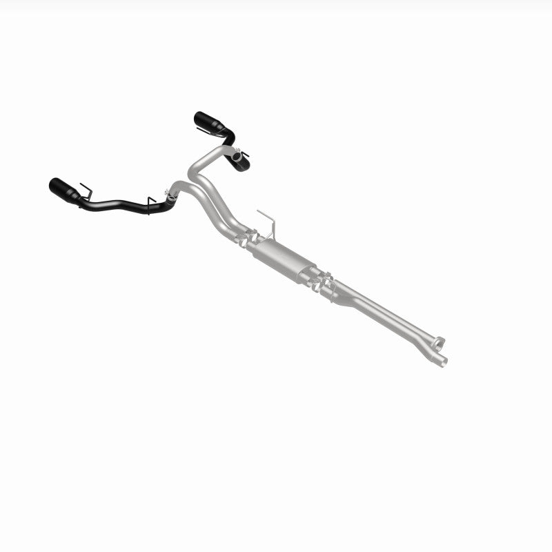 Magnaflow 19350 MagnaFlow SYS Cat-Back 2017 Ford F-150 Raptor 3.5L Dual Black Coated 3in Tips