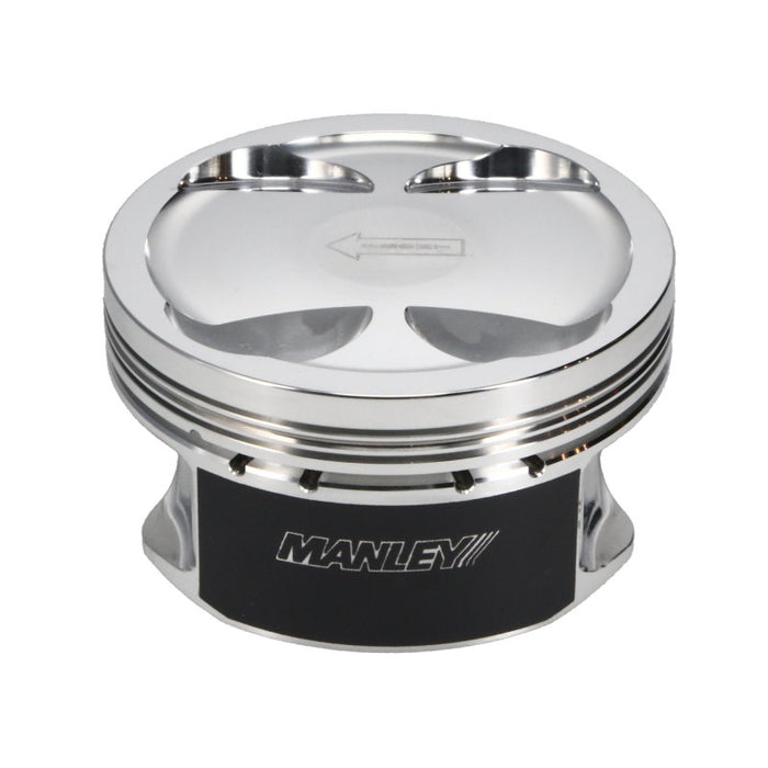 Manley Performance 612100C-4 Manley 04+ Subaru WRX STi (EJ257) STD Stroke 99.5mm STD Bore 9.8:1 Dish Piston Set with Rings