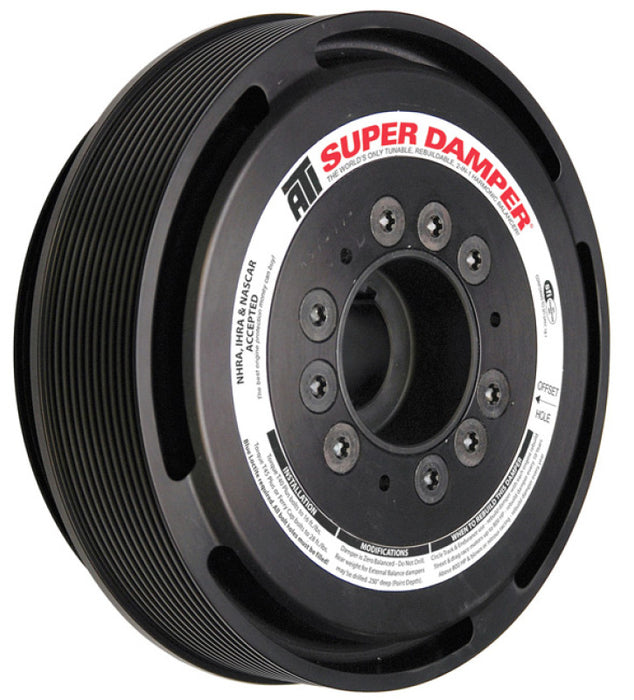 ATI ATI917304 Damper - 7.48in - Alum - 6 Grv - LS1/2/3/6/L76 97-13 - Y Body & SS & G8 - 28T 8mm HTD - 3 Ring