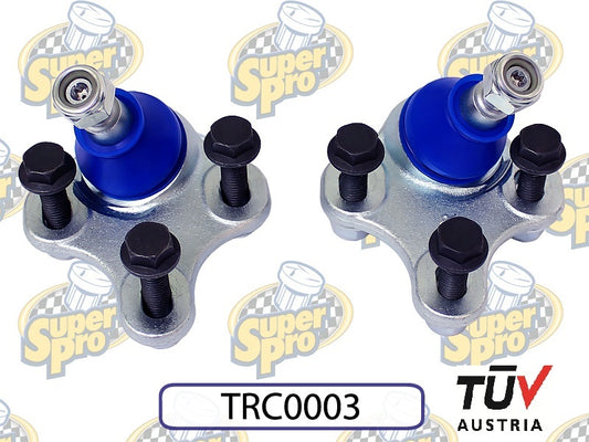 Superpro TRC0003 SuperPro 2006 Audi A3 Base Front Lower Camber Adjustable Ball Joint Set