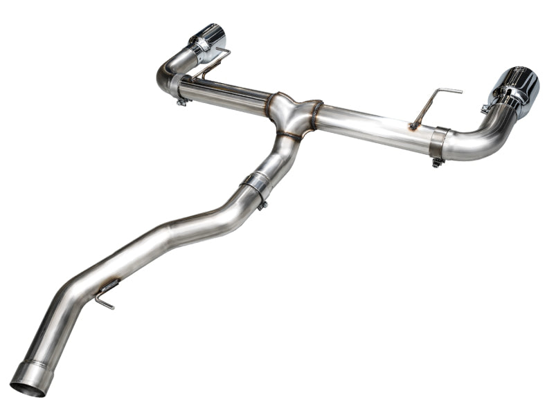 AWE Tuning 3020-32429 AWE 19-23 BMW 330i / 21-23 BMW 430i Base G2X Track Edition Axle Back Exhaust - Chrome Silver