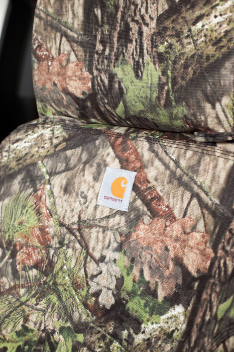 Covercraft SSC2412CAMB 09-14 Ford F150 Carhartt Camo SeatSaver Custom Front Row Seat Covers - Mossy Oak