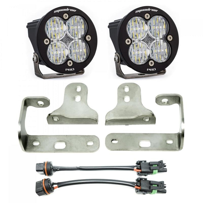 Baja Designs 447067 2018 Wrangler JL Squadron Pro Series Fog Pocket Kit