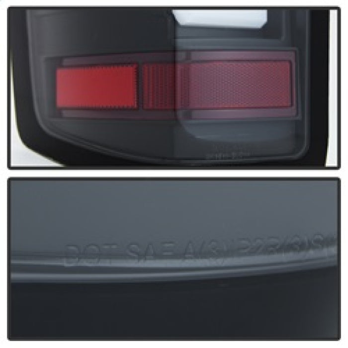 SPYDER 5079985 Spyder Chevy 1500 14-16 Light Bar LED Tail Lights Blk ALT-YD-CS14-LBLED-BK