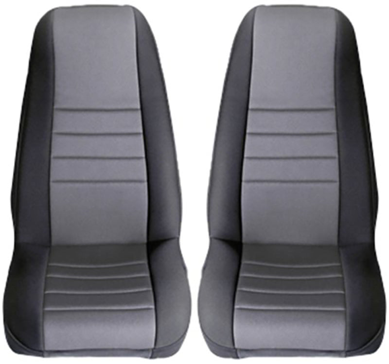 Rugged Ridge 13210.09 Neoprene Front Seat Covers 97-02 Jeep Wrangler TJ