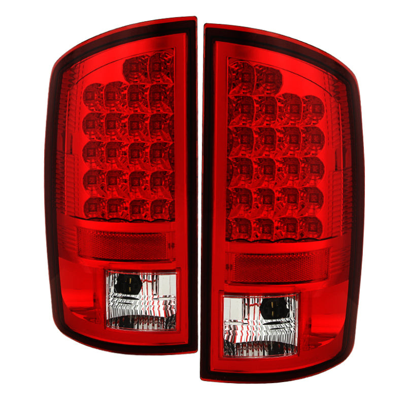 SPYDER 5002570 Spyder Dodge RAM 02-06 1500/RAM 2500/3500 03-06 LED Tail Light Red Clear ALT-YD-DRAM02-LED-RC