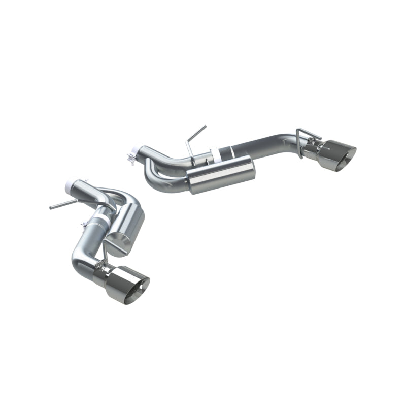 MBRP S7034AL 16-19 Chevrolet Camaro SS Dual Rear Exit Axle Back w/ 4.5in OD Tips - AL (Non NPP Models)