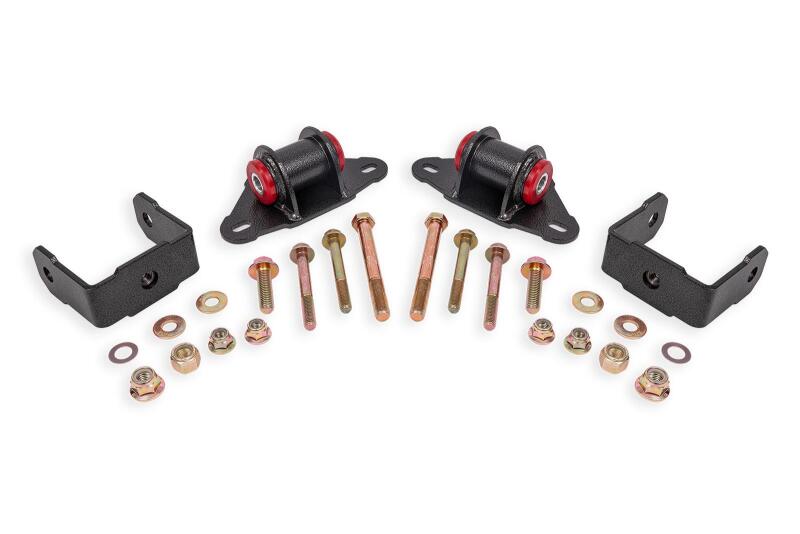 BMR Suspension TM570H BMR 14-19 Chevrolet Corvette C7 Polyurethane Transmission/Differential Mount - Black Hammertone