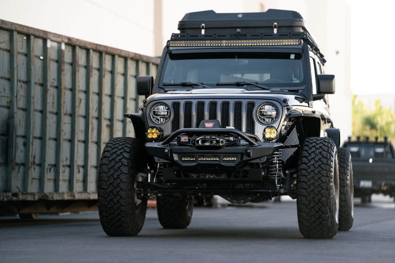 DV8 Offroad FBJL-09 18-23 Wrangler JL/Gladiator JT Spec Series Front Bumper