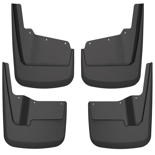 Husky Liners 58296 20-23 GMC Sierra 2500/3500 HD (Excl. Dually) Front & Rear Mud Guards - Black