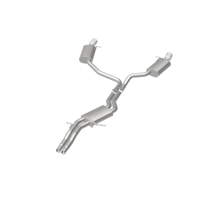 Magnaflow 19159 MagnaFlow Sys C/B 12-15 Audi A6 / A7 3.0L V6 SS 2.5in Dual Split Rear Ext 4in Tips