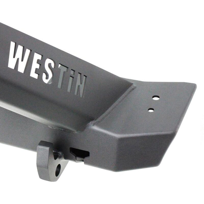 Westin 59-80085 18-19 Jeep Wrangler JL Stubby Front Bumper - Textured Black