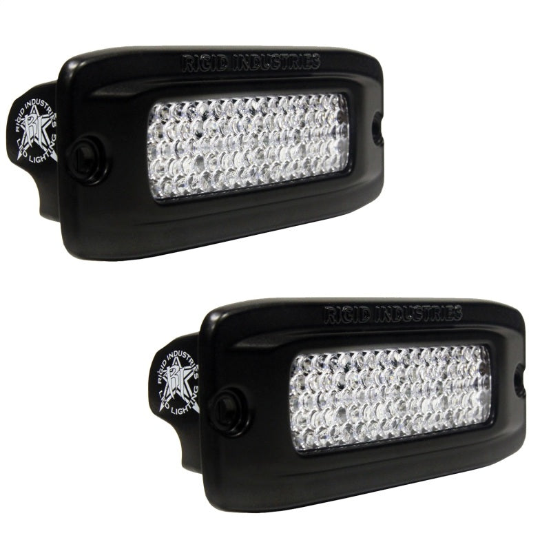 Rigid Industries 980033 SRQ - Flush Mount - Diffused - Back Up Light Kit