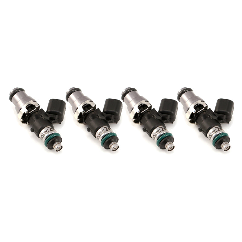 Injector Dynamics 1300.48.14.14.4 1340cc Injectors - 48mm Length - 14mm Grey Top - 14mm Lower O-Ring (Set of 4)