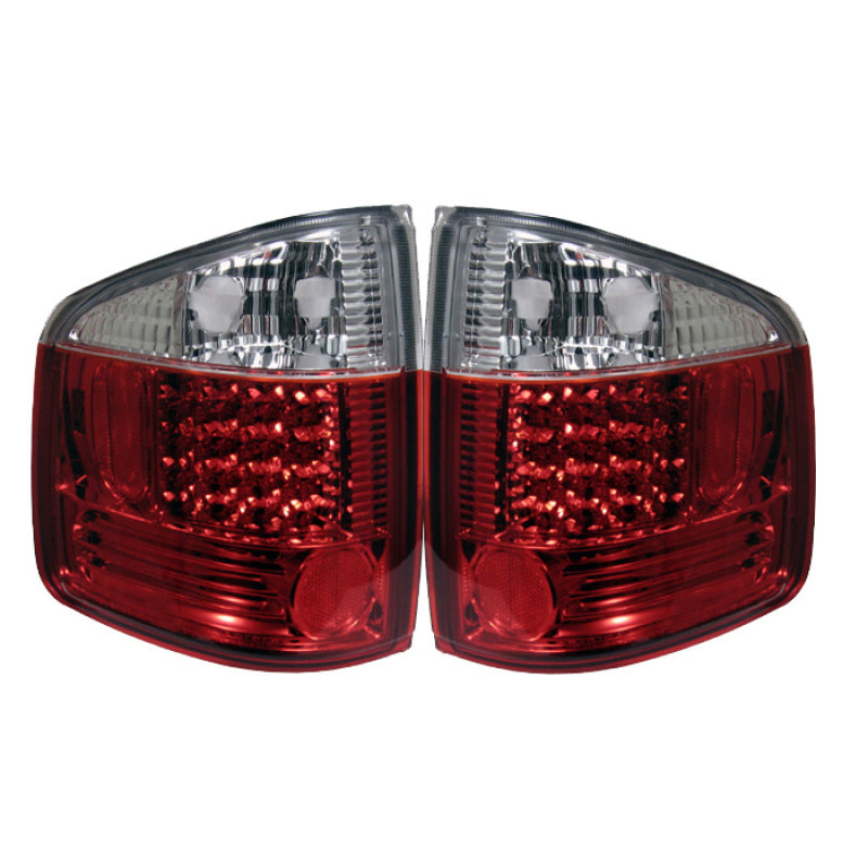 SPYDER 5001931 Spyder Chevy S10 94-04 /Isuzu Hombre 96-00 LED Tail Lights Red Clear ALT-YD-CS1094-LED-RC