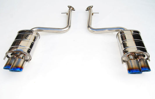 Invidia HS14LRCDR4OT 15+ Lexus RC350/200T Titanium Quad Rolled Tip Axel-Back Exhaust
